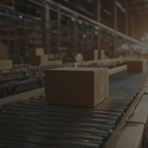 Amplo estoque e agilidade na entrega